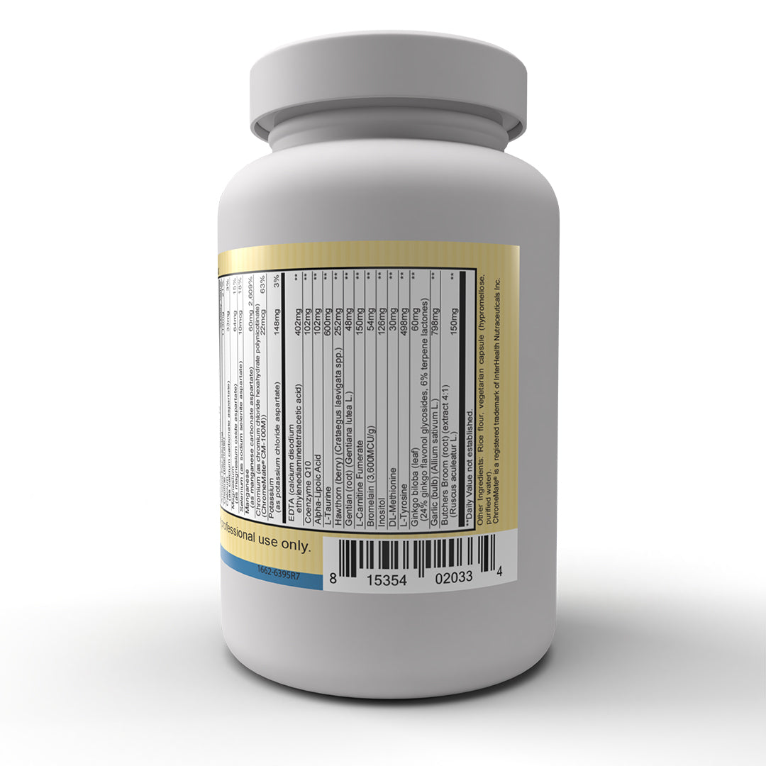 Cardio Chelation (90 Vegetarian Capsules) - Designed to provide nourishment to a healthy cardiovascular system.*