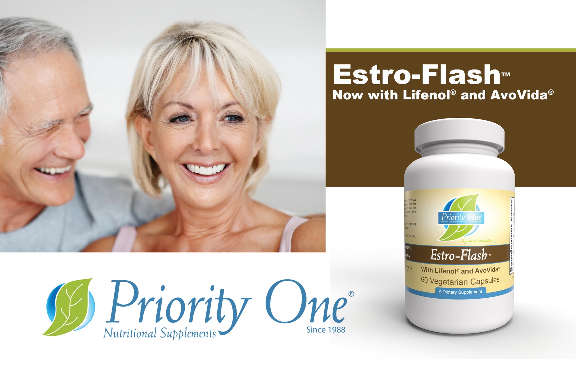 Estro-Flash is a powerful blend of herbal extracts designed to support a healthy female endocrine system, and assist the body's ability to achieve hormone balance.*