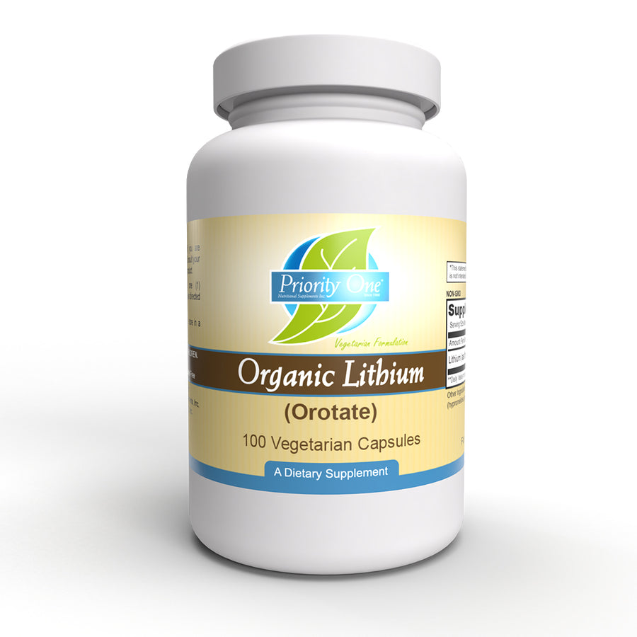 Lithium Mineral Supplement (5mg) Priority One Vitamins Priority One