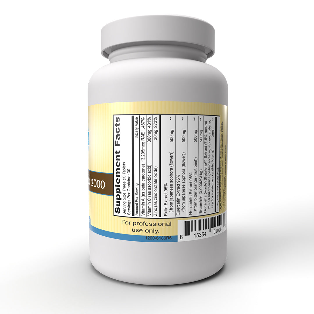 Mega Flavonoid 2000 (90 Tablets) Our Mega Flavonoid 2000 supplements are a high-dosage bioflavonoid combination in tablet form.*