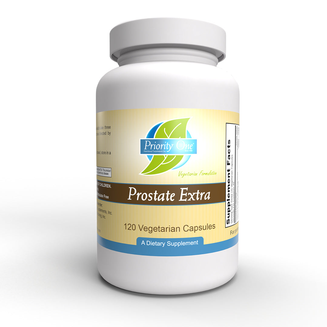 Prostate Extra (120 Vegetarian Capsules) Prostate Extra is a men's hormone-balance supplement that supports a healthy prostate and maintains male hormones within the normal range.*