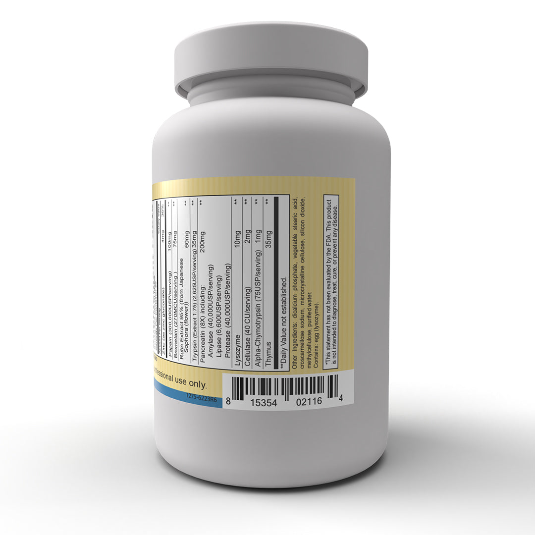Proto-Zyme (180 Tablets) Proto-Zyme provides powerful proteolytic enzymes in a new two-tablet serving!