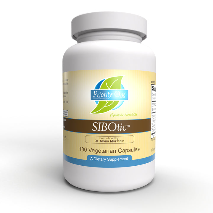 SIBOtic (180 Vegetarian Capsules) - Step 1: Sibo eradication bacteria-balancing ingredients*